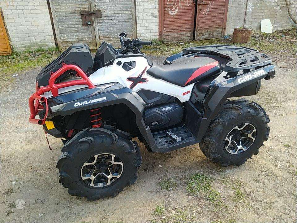 Can-Am Outlander 650cc, квадроциклы