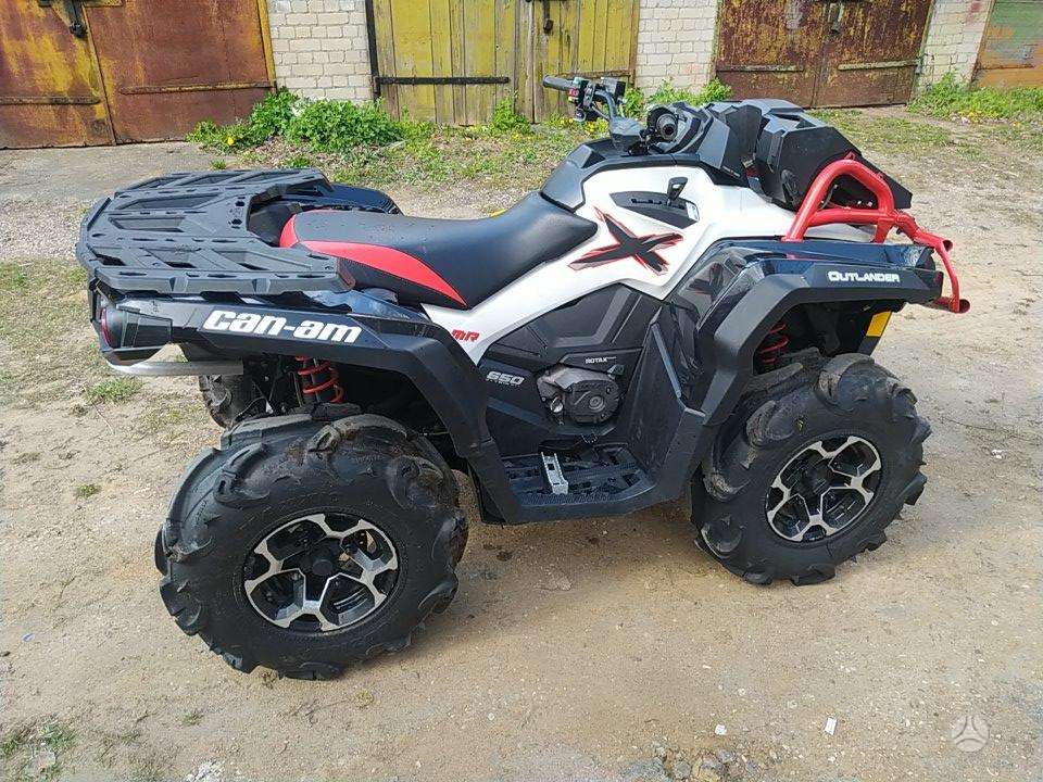 Can-Am Outlander 650cc, квадроциклы