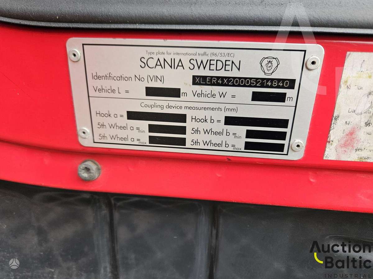 Scania R 480, kita
