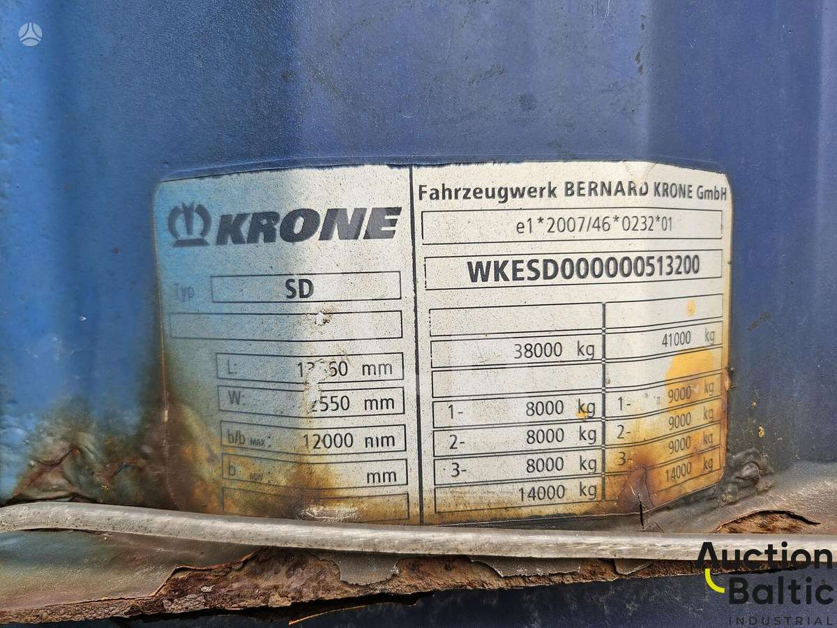 Krone MEGA-LINER, пологовые / тентовые