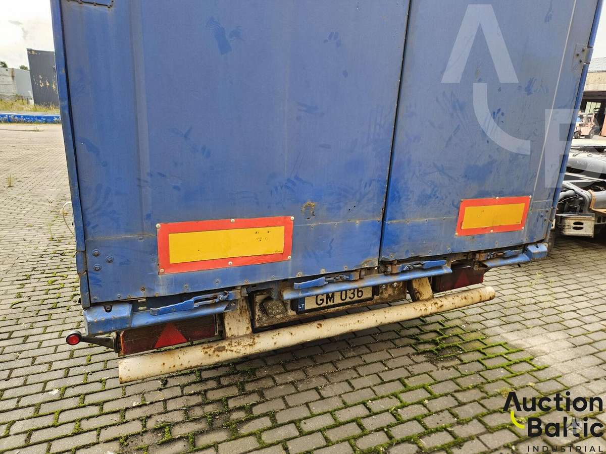 Krone SDP27 UOPLYS, užuolaidinės / tentinės