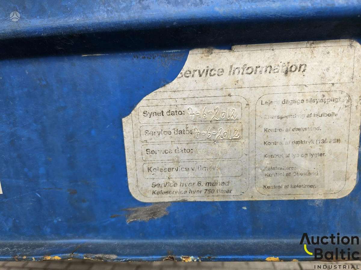 Krone SDP27 UOPLYS, užuolaidinės / tentinės