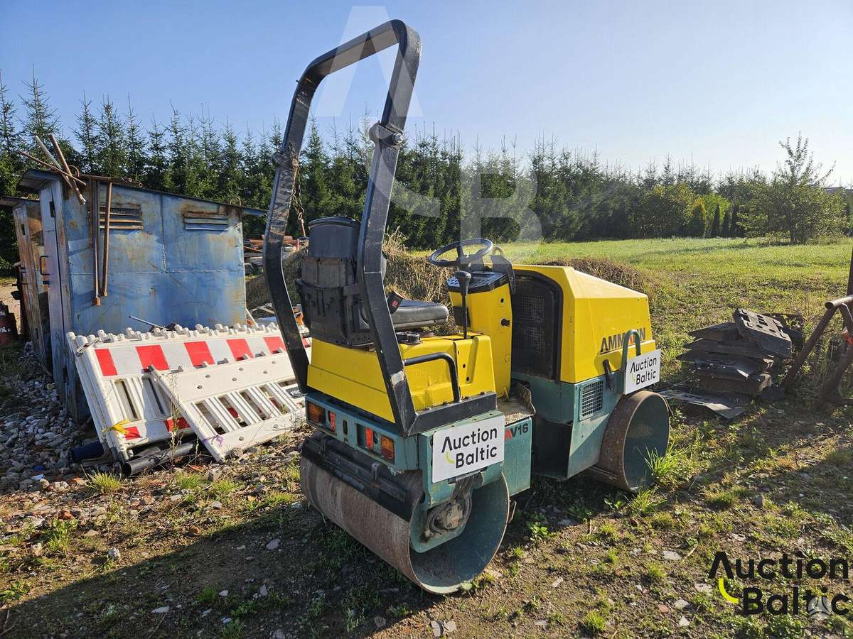 Ammann AV 16, вибромашины