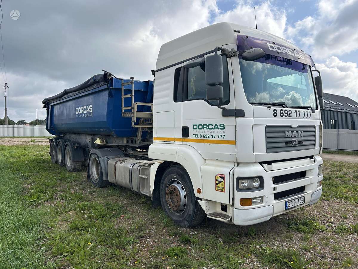 MAN MAN TGA 18 440, самосвалы