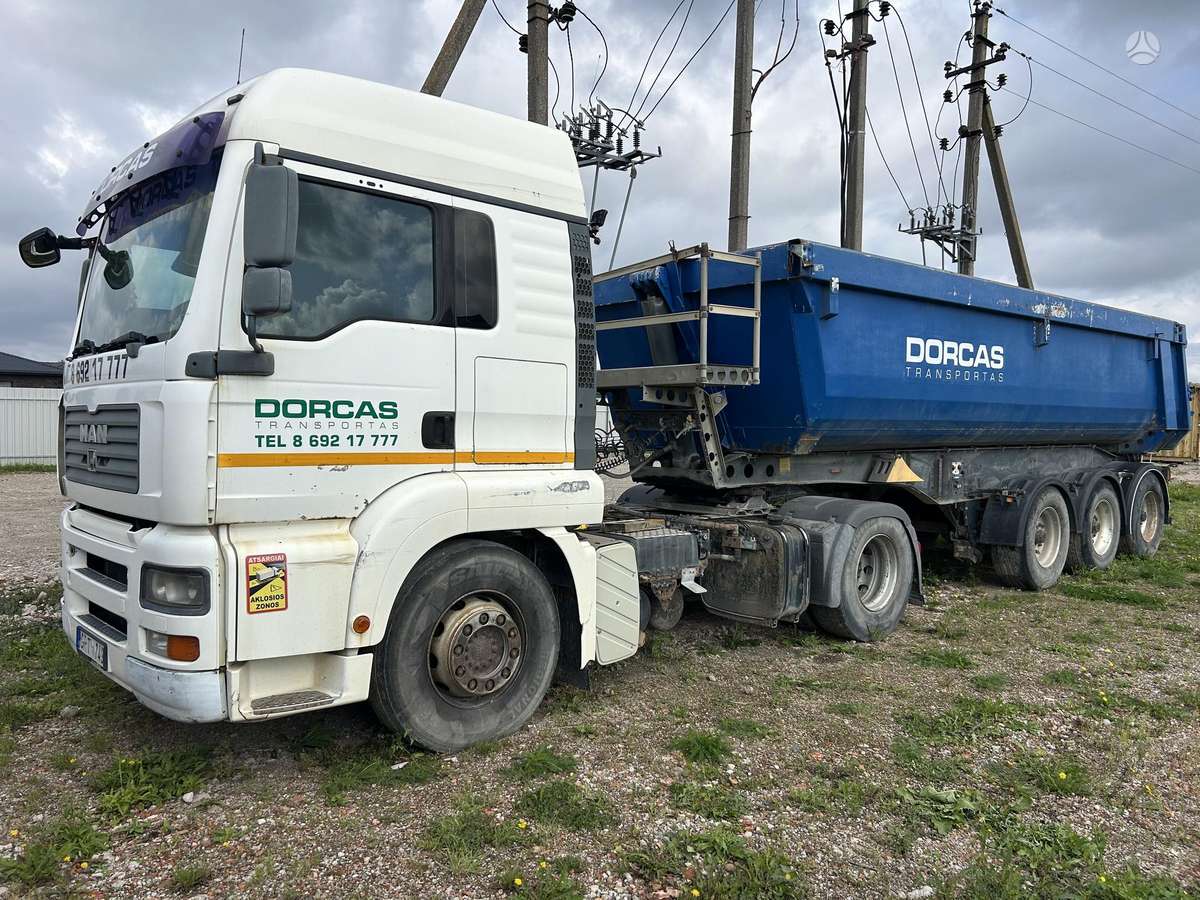 MAN MAN TGA 18 440, dumpers / tippers
