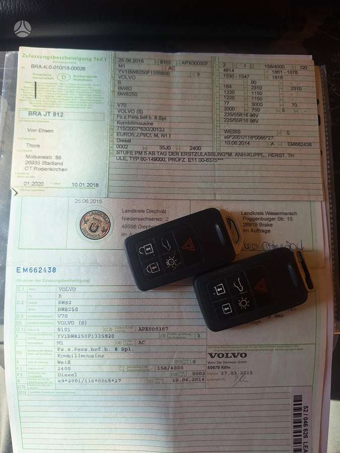 Volvo V70, 2.4 l., Универсал