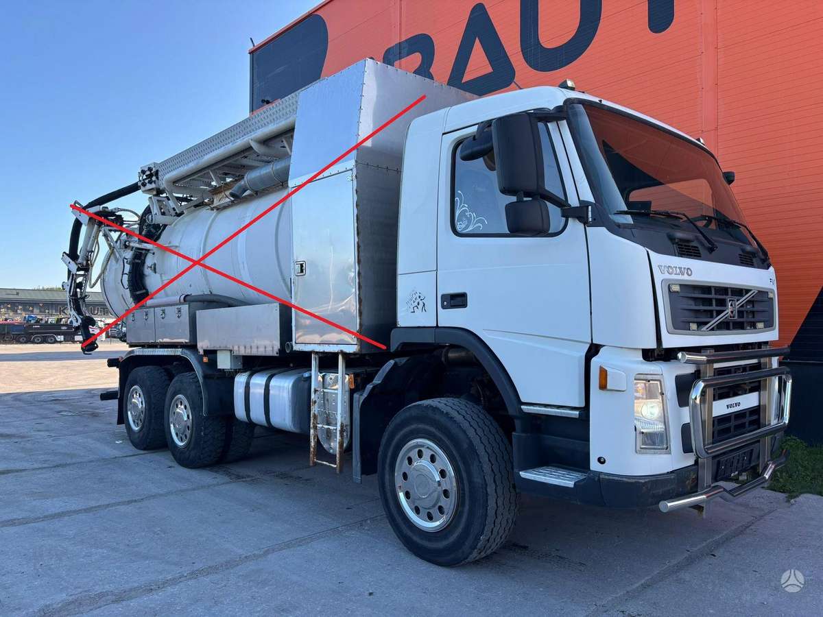 Volvo FM 300 6x6, cab-chassis trucks