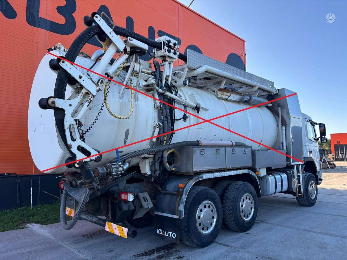 Volvo FM 300 6x6, шасси