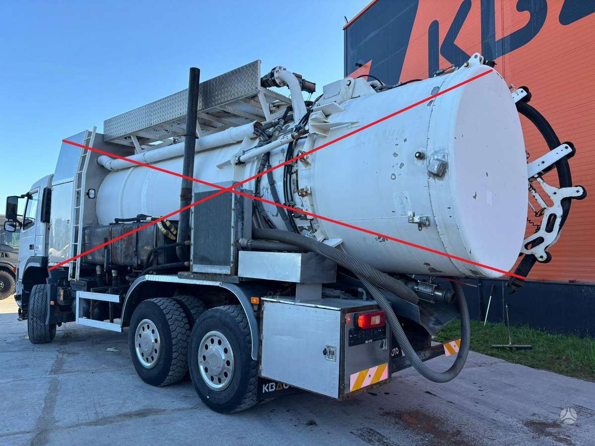 Volvo FM 300 6x6, шасси
