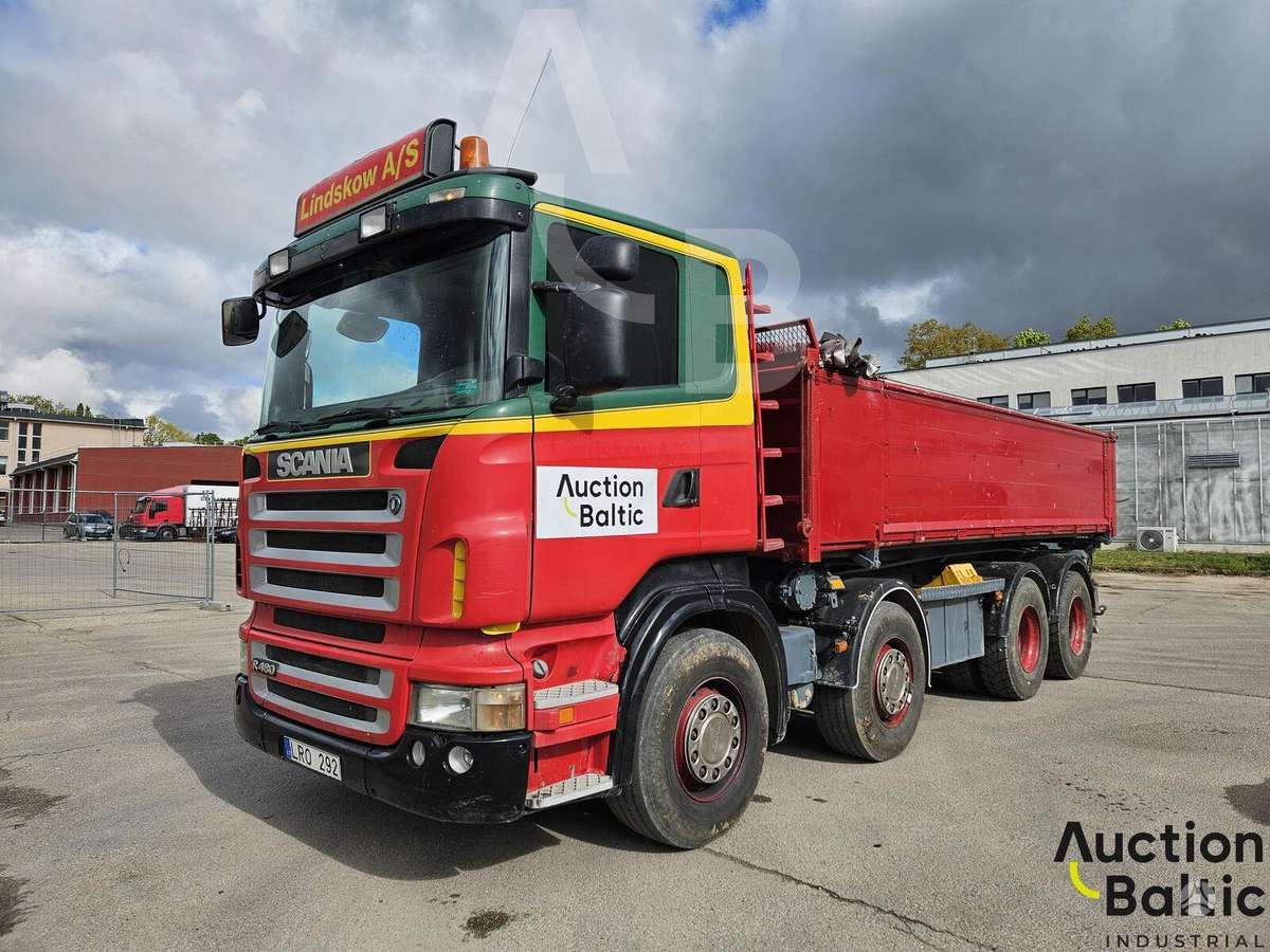 Scania R 480, самосвалы