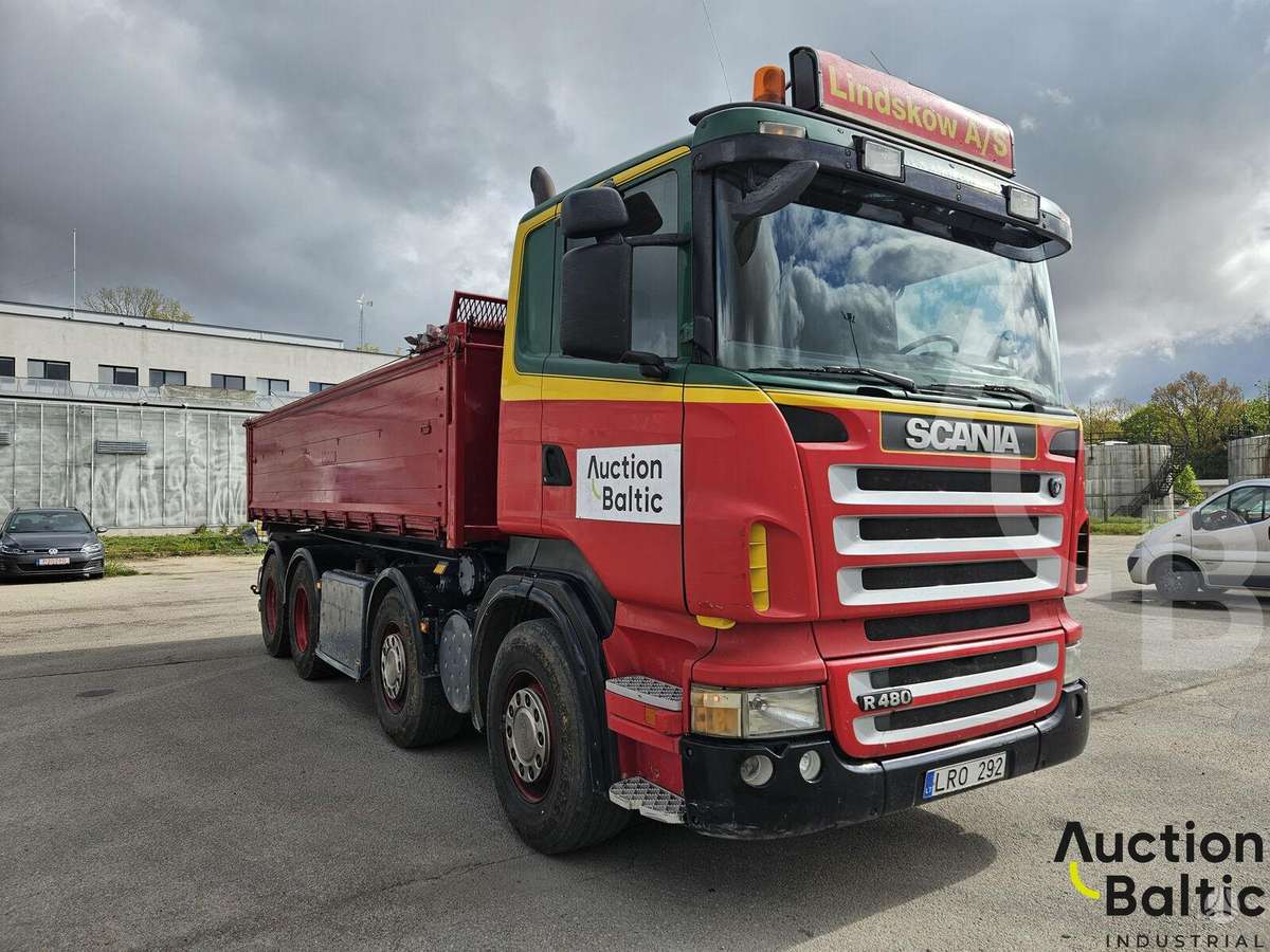 Scania R 480, самосвалы
