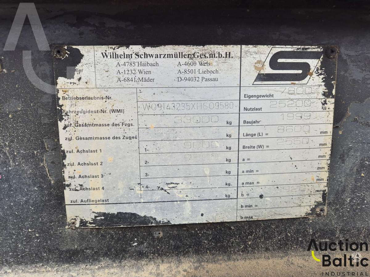 Schwarzmüller 2AHKSST, самосвалы