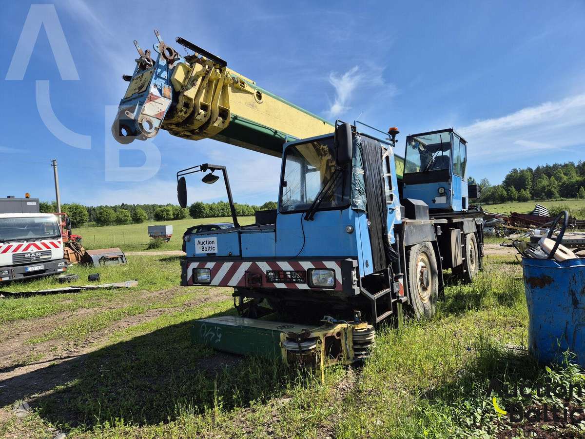 Liebherr LTM 1025, kranai