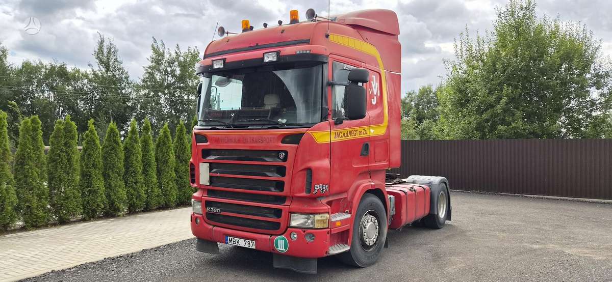 Scania R380, double sleeper