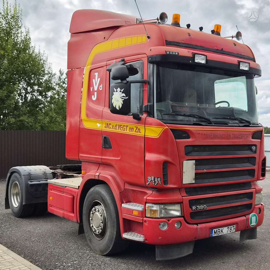 Scania R380, double sleeper