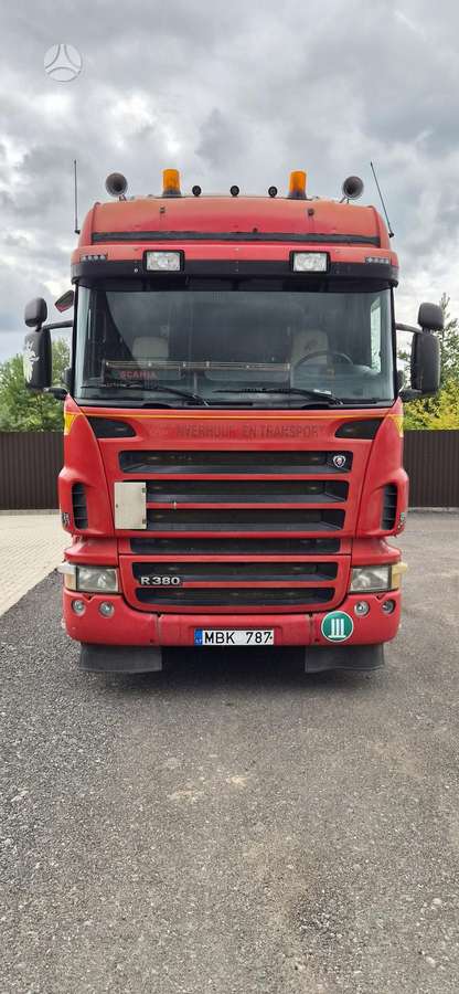 Scania R380, double sleeper