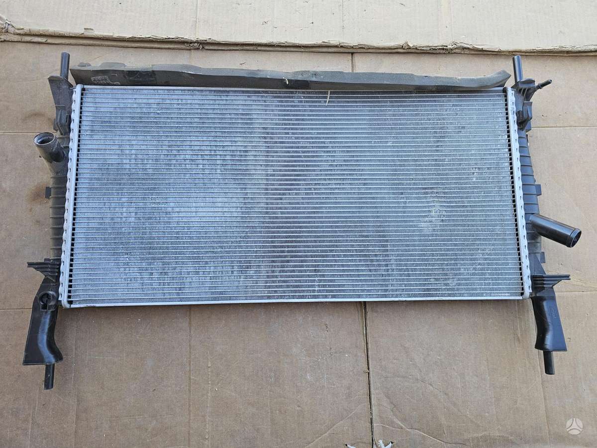 Ford Transit, 8C, a/c condenser, radiator, water radiator