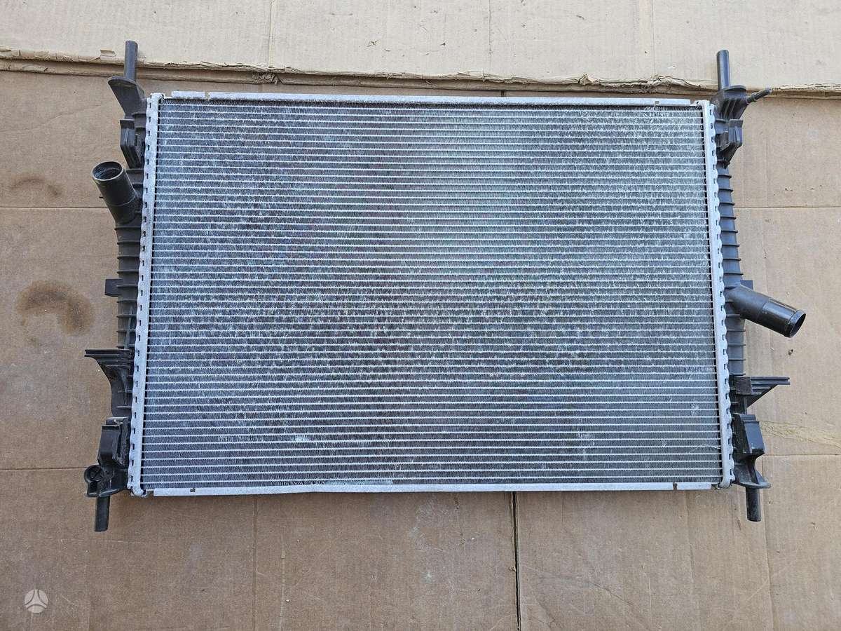 Ford Transit, 8C, a/c condenser, radiator, water radiator