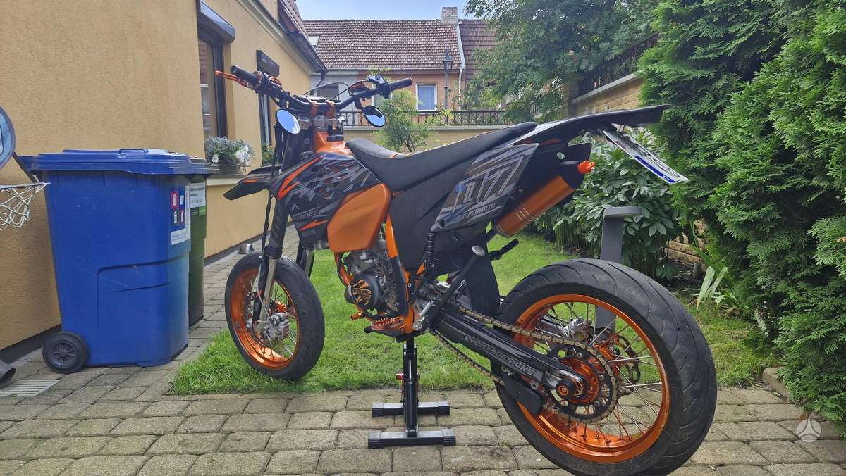 KTM EXC 125cc, supermoto / супермото