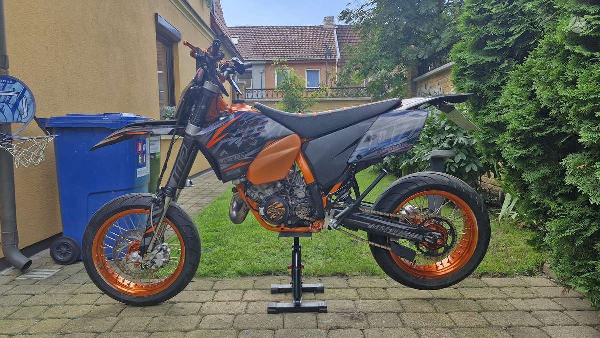 KTM EXC 125cc, supermoto
