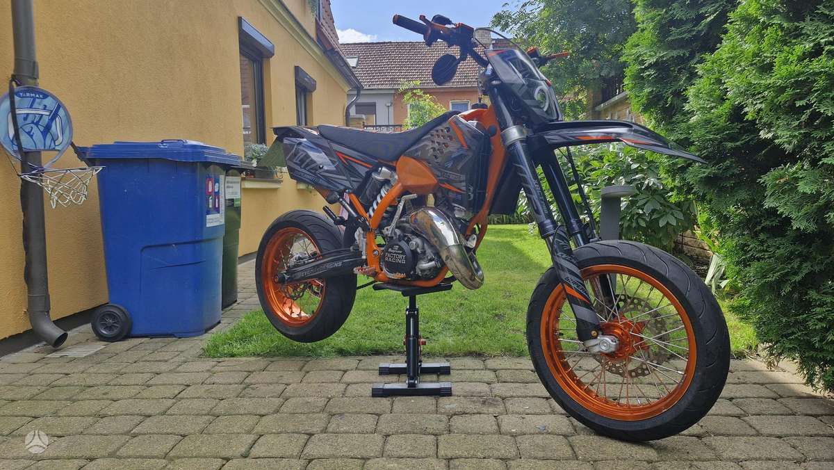 KTM EXC 125cc, supermoto / супермото