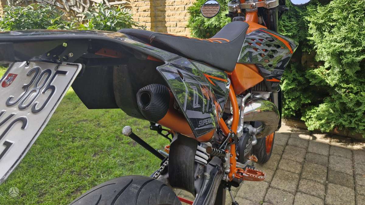 KTM EXC 125cc, supermoto