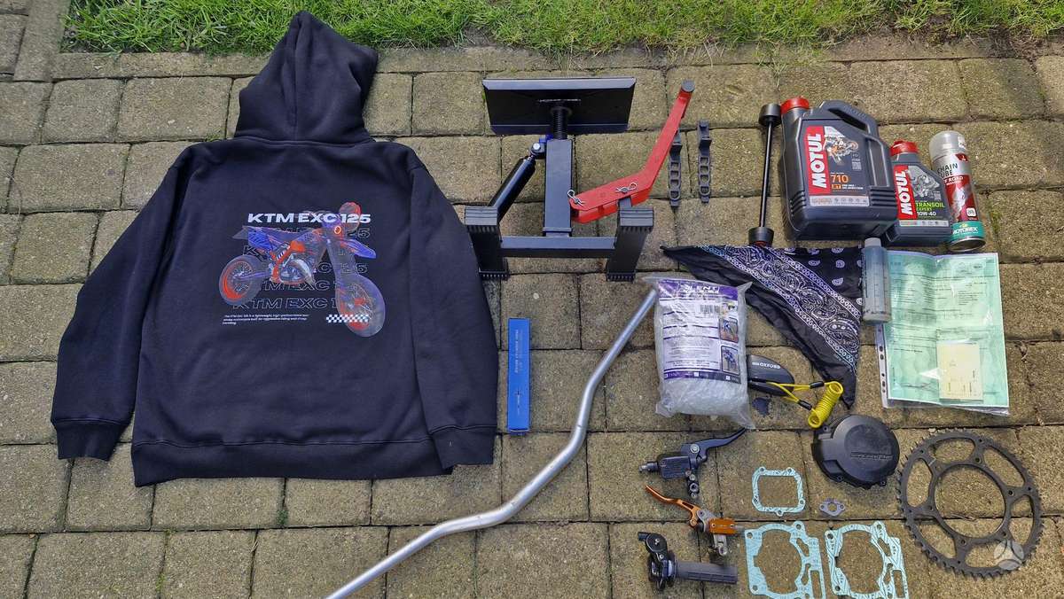 KTM EXC 125cc, supermoto