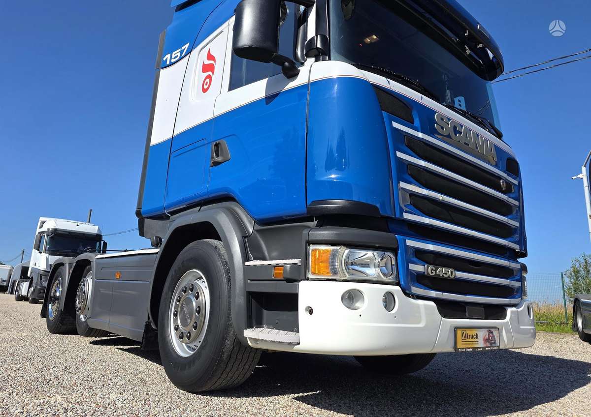 Scania G450 Euro6 6x2 +SMART 2, double sleeper