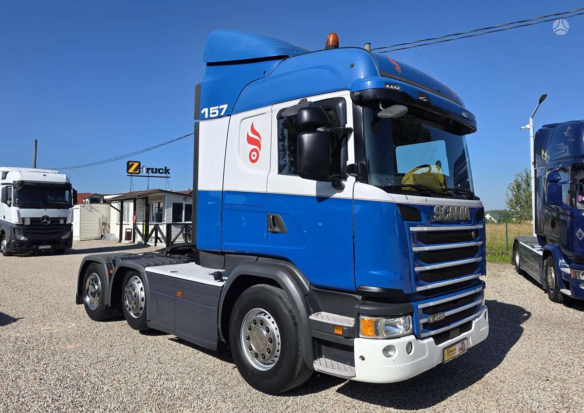 Scania G450 Euro6 6x2 +SMART 2, double sleeper