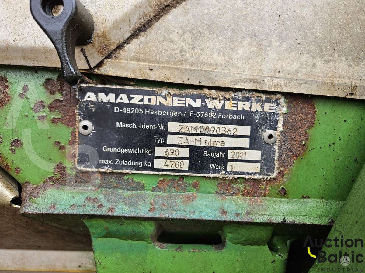 Amazone ZA-M ultra, разбрасыватели