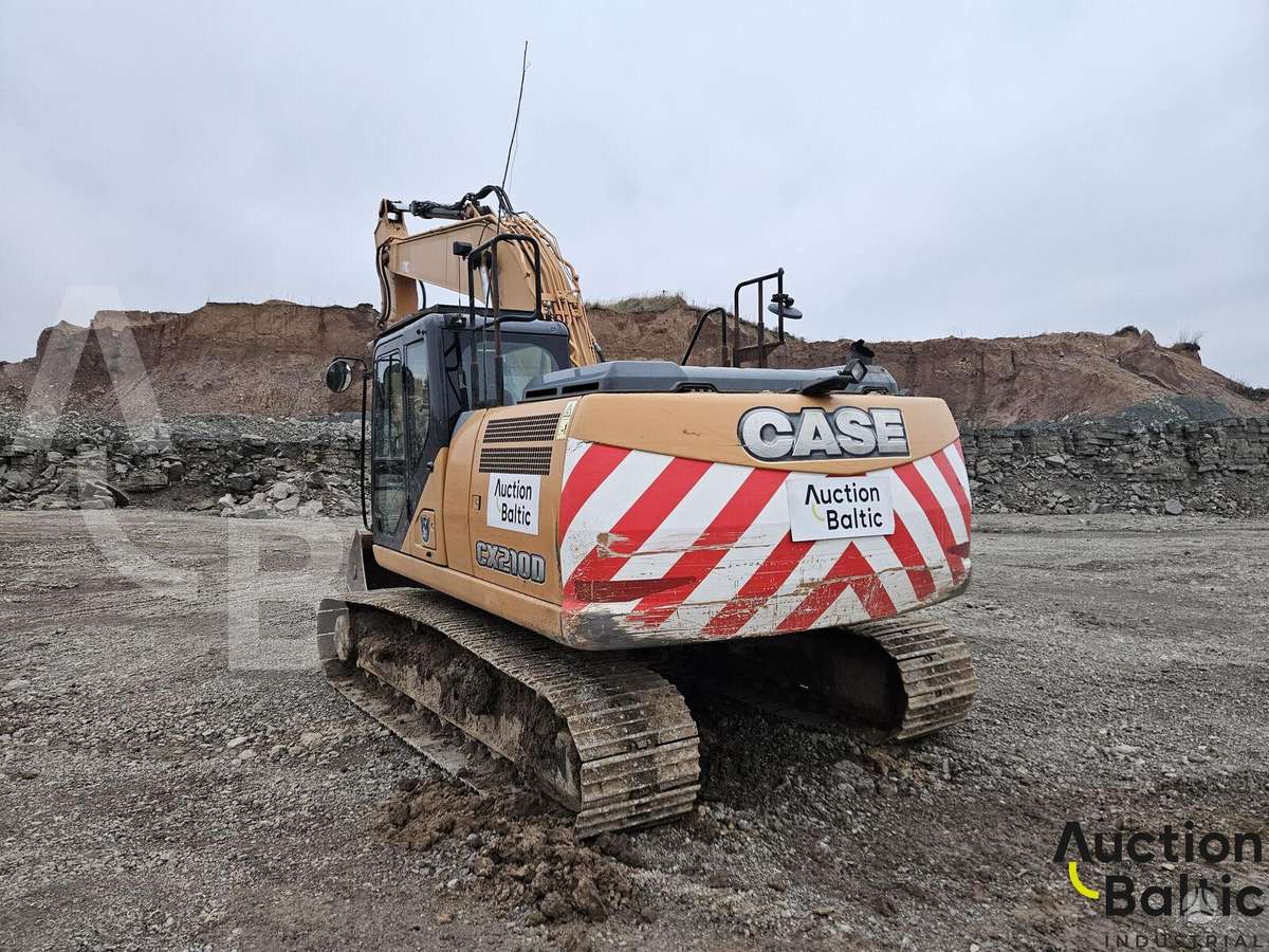 Case CX 210 D, экскаваторы