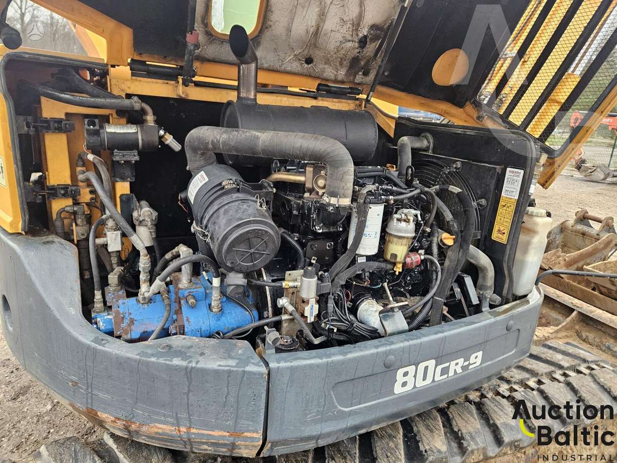 Hyundai Robex 80 CR-9, mini excavator