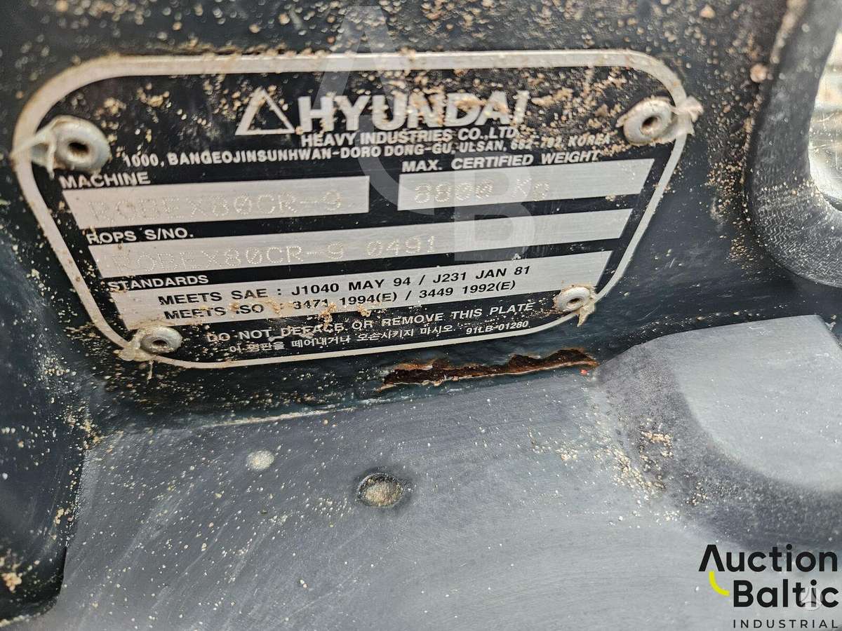 Hyundai Robex 80 CR-9, мини-экскаваторы
