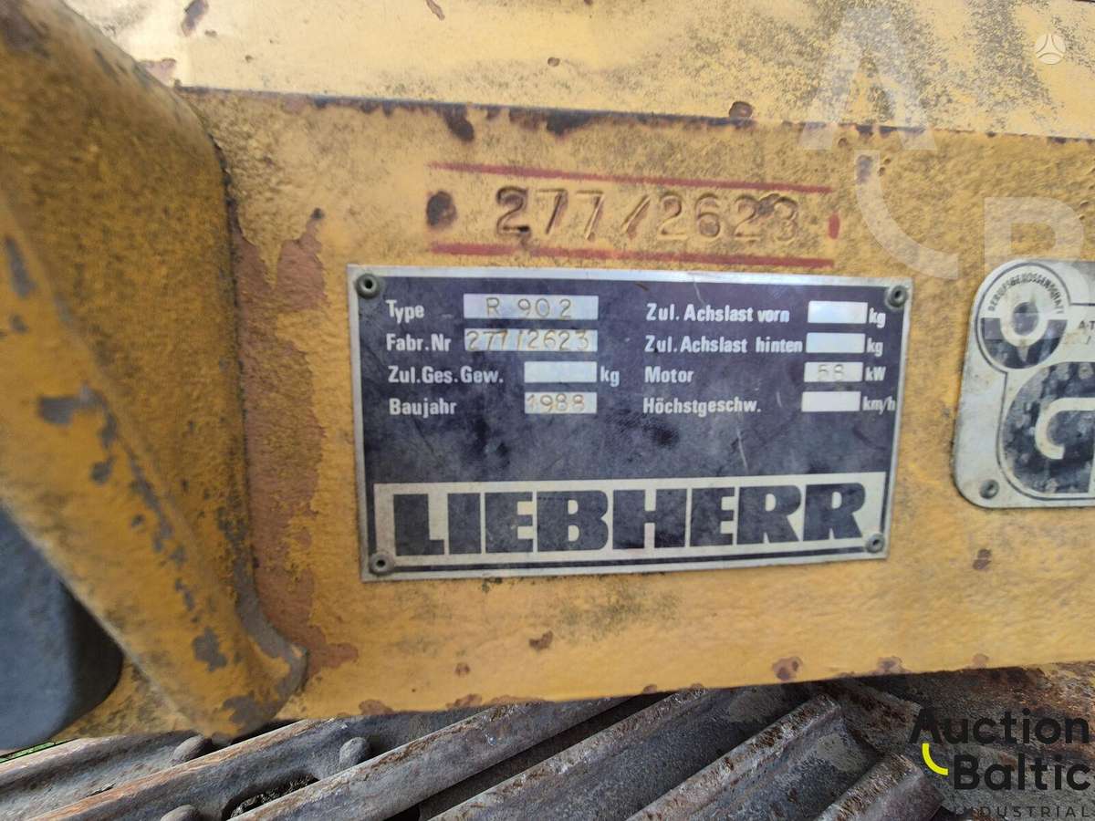 Liebherr R 902, ekskavatori