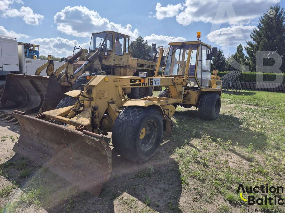 Bomag BG 100 A Grader, greideriai