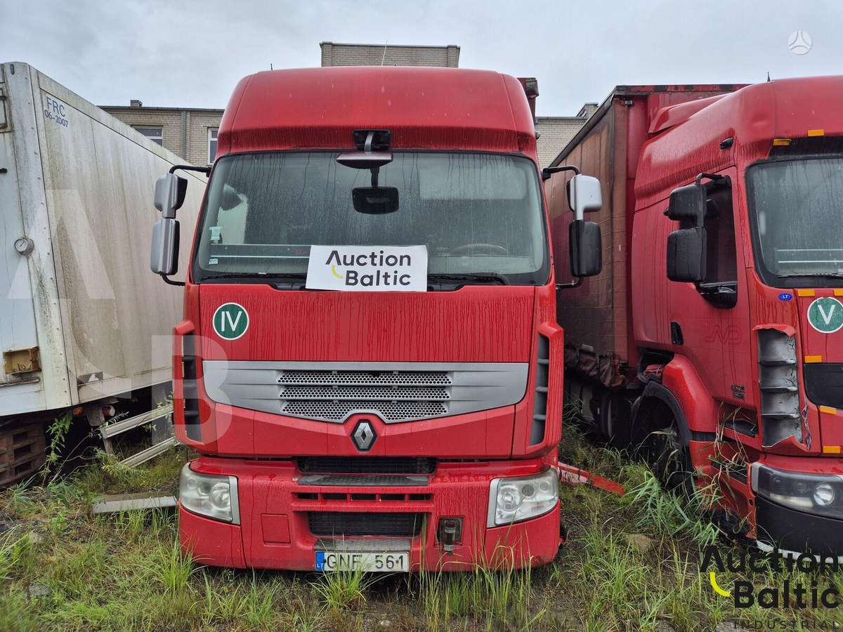 Renault Premium 450.19, бортовые с шторами