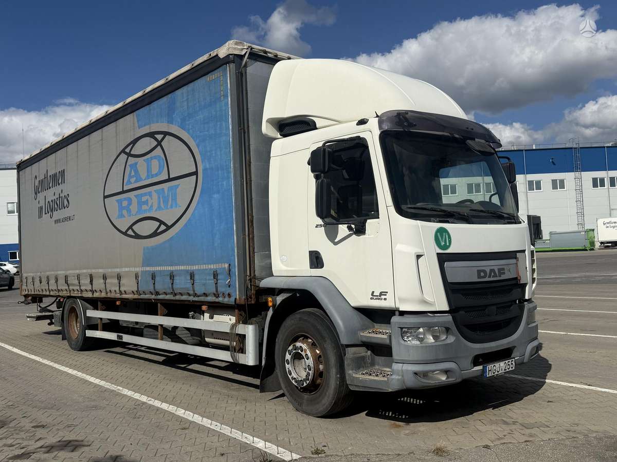 DAF LF250FA, пологовые / тентовые