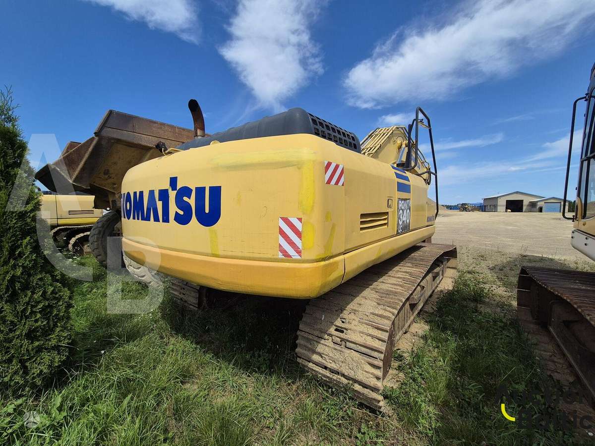 Komatsu PC340LC-7, ekskavatoriai