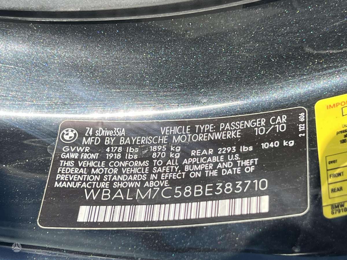 BMW Z4, 3.0 l., Кабриолет
