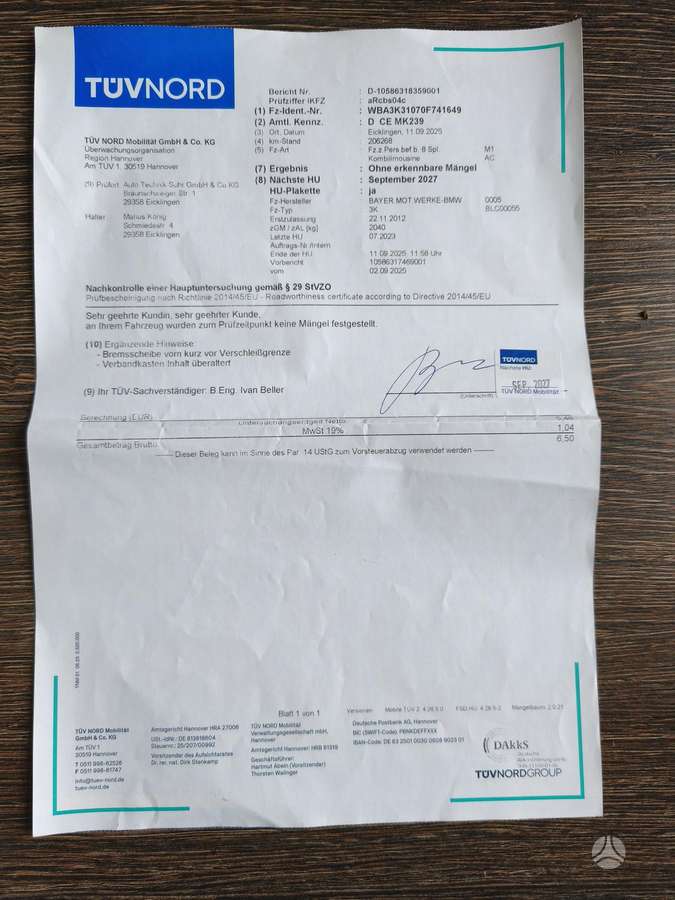 BMW 320, 2.0 l., Универсал