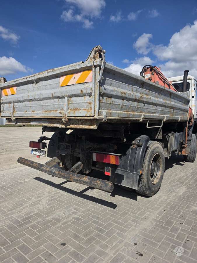 MAN 19.272, dumpers with crane