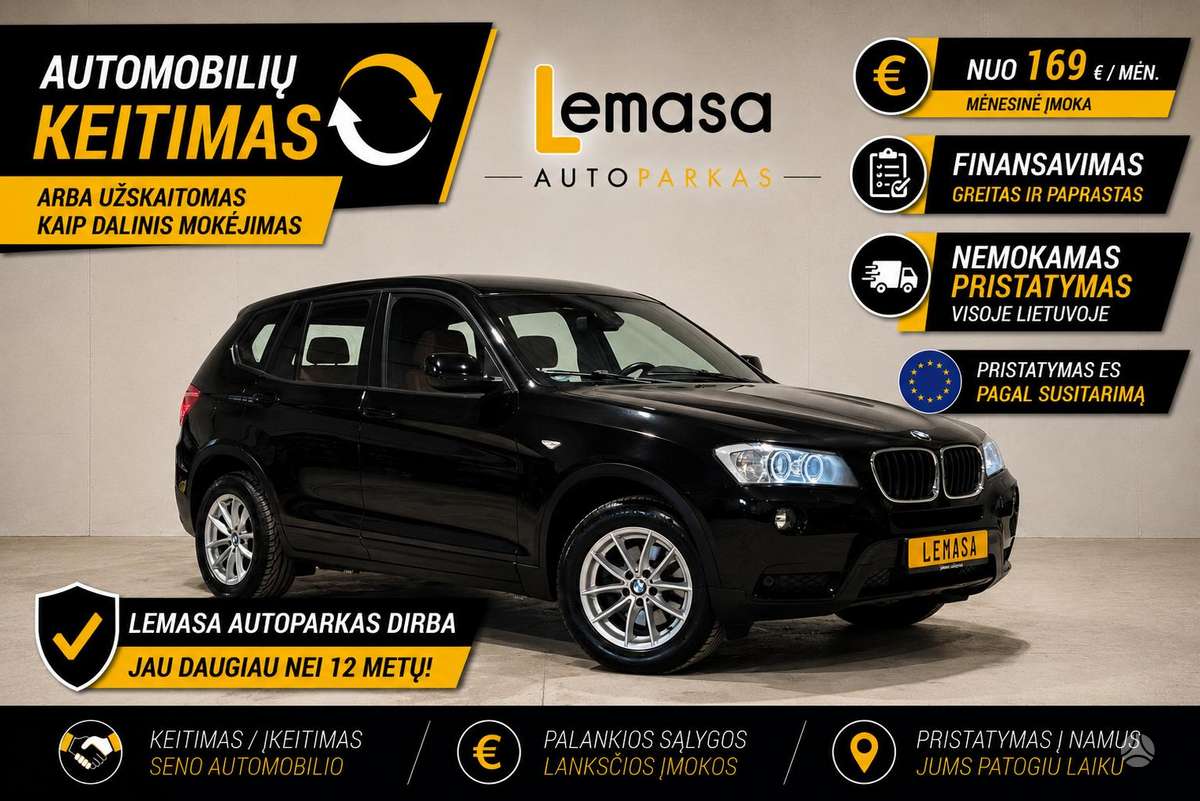 BMW X3, 2.0 l., off-road / crossover