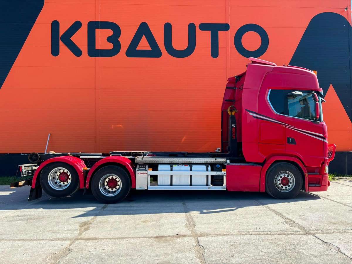 Scania S 730 6x2, hooklift trucks