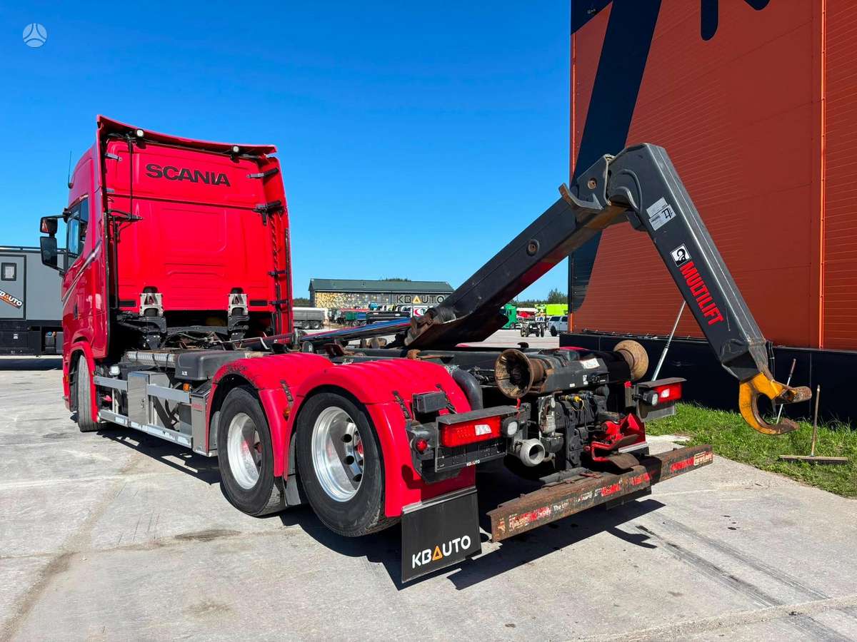 Scania S 730 6x2, hooklift trucks