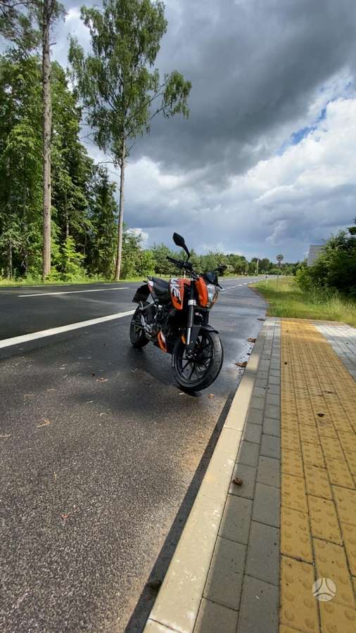 KTM Duke 125cc, street / classic