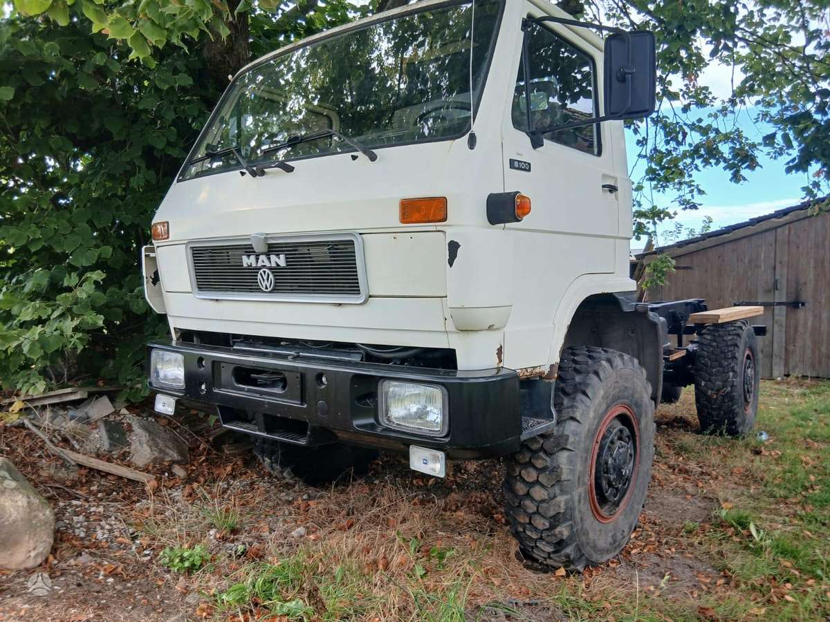 MAN 8.150, cab-chassis trucks
