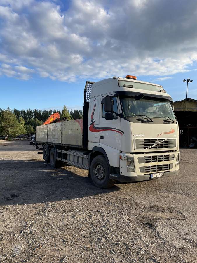 Volvo FH 440, с краном