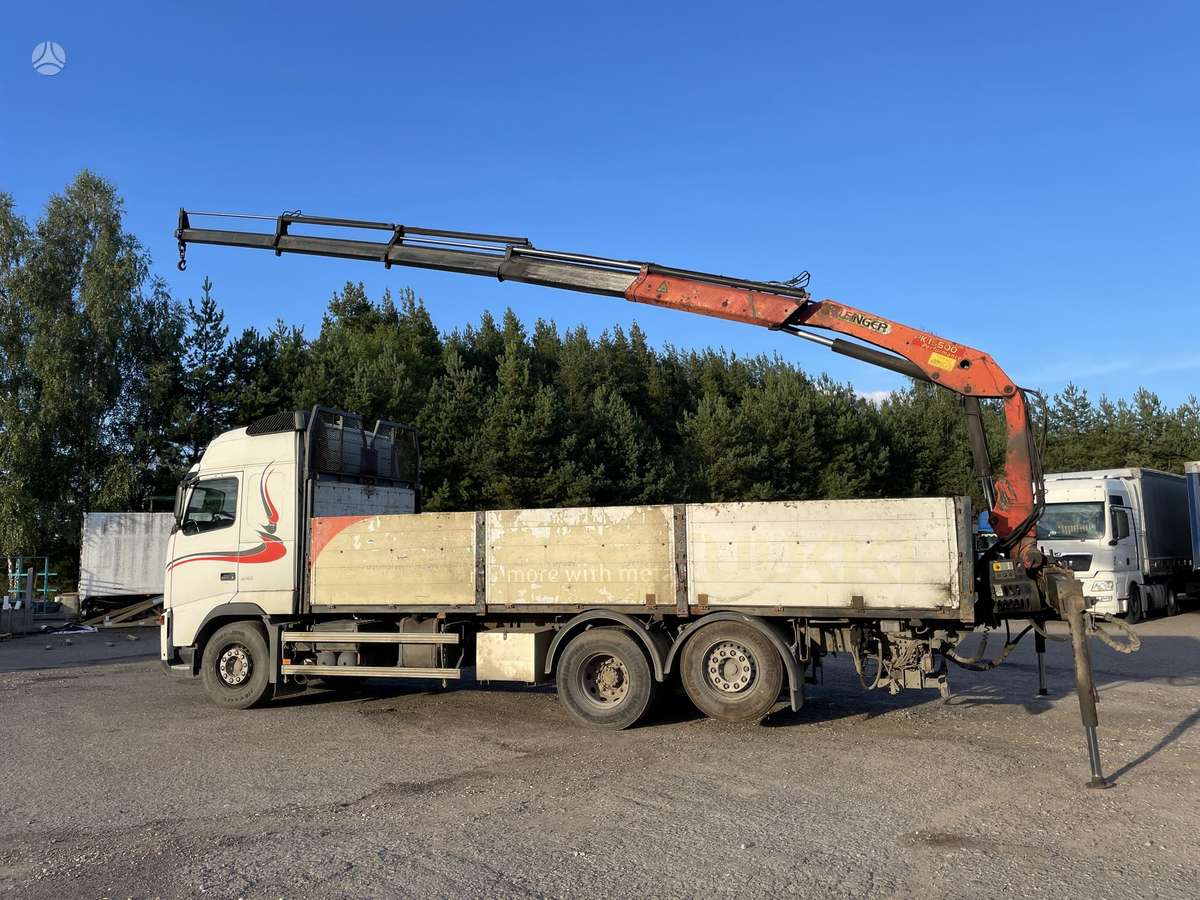 Volvo FH 440, с краном