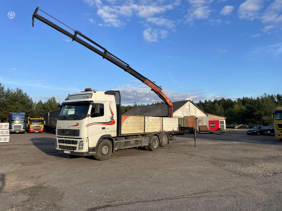 Volvo FH 440, с краном