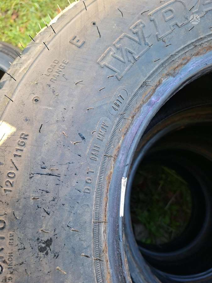 Goodyear 8mm, summer 245/75 R16
